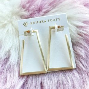 Kendra Scott Gold Easton Hoop Earrings